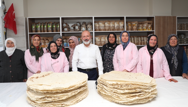 BAŞKAN ÇOLAKBAYRAKDAR; “KADIN KOOPERATİFİ,  KIRSAL KALKINMADA BİR MODEL OLACAK”