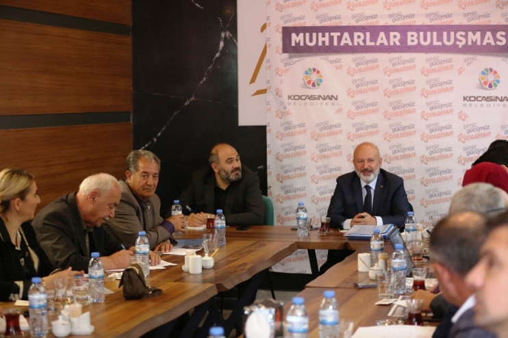 KOCASİNANLI MUHTARLAR; “ŞAHANE HİZMETLERLE MAHALLEDE EKSİK KALMADI”