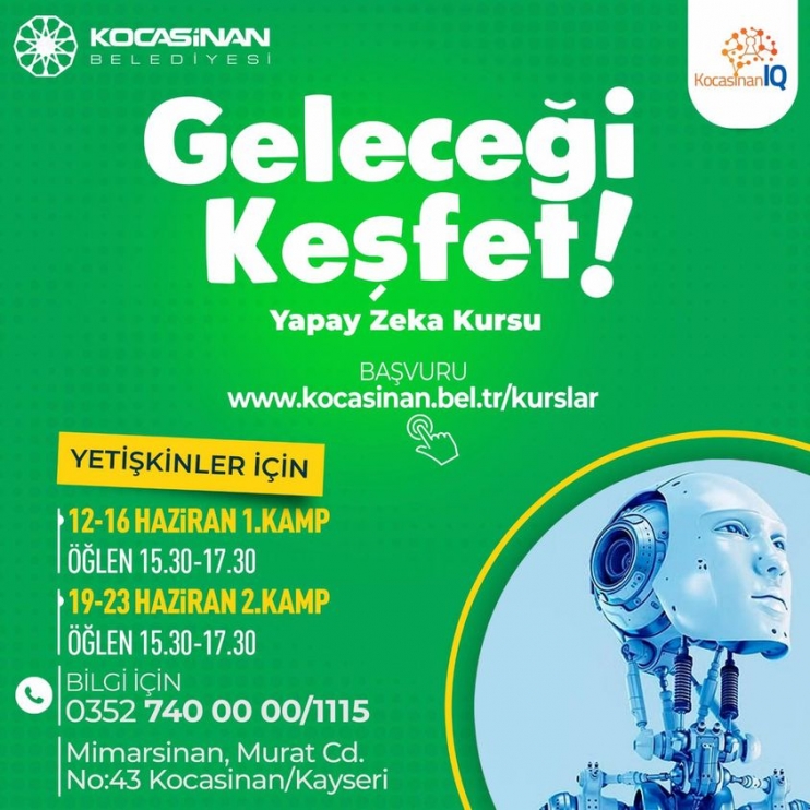 KOCASİNAN BELEDİYESİ’NDEN ÖĞRENCİLER İÇİN DOLU DOLU YAZ PROGRAMI