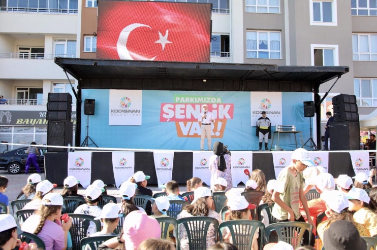 KOCASİNAN’DA ‘PARKIMIZDA ŞENLİK VAR’ ETKİNLİĞİ BAŞLADI