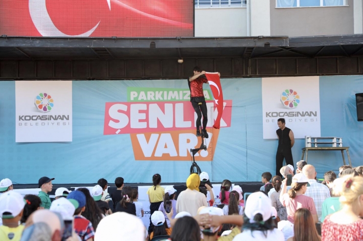 KOCASİNAN’DA ‘PARKIMIZDA ŞENLİK VAR’ ETKİNLİĞİ BAŞLADI