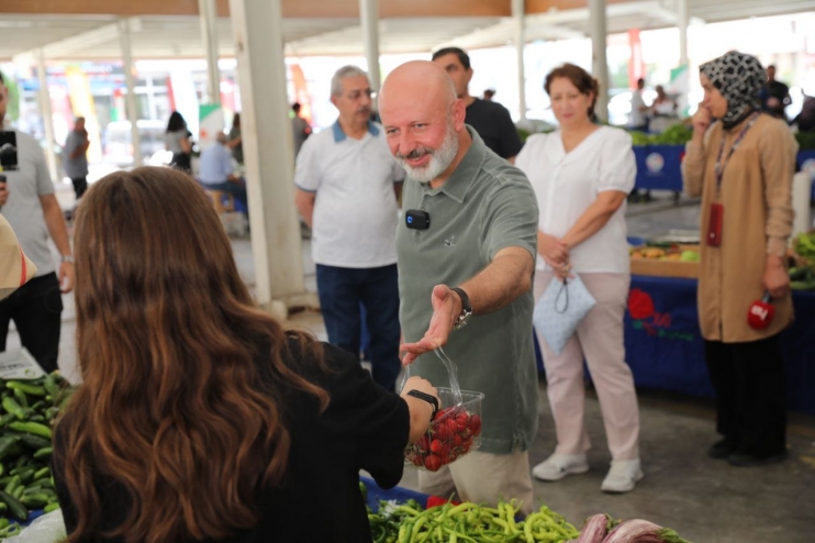 BAŞKAN ÇOLAKBAYRAKDAR; “100 EKOLOJİK PAZAR, KAYSERİ’DE TEK, TÜRKİYE’YE İSE MODEL OLDU”