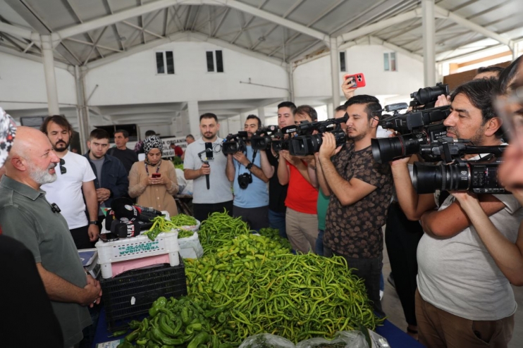 BAŞKAN ÇOLAKBAYRAKDAR; “100 EKOLOJİK PAZAR, KAYSERİ’DE TEK, TÜRKİYE’YE İSE MODEL OLDU”