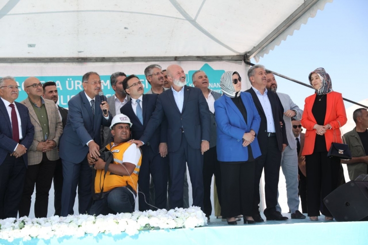 KAYSERİ’DE TARİHİ GÜN; KAYSERİ’DE TEK, TÜRKİYE’DE SAYILI OLAN KONKASÖR TESİSİ AÇILDI