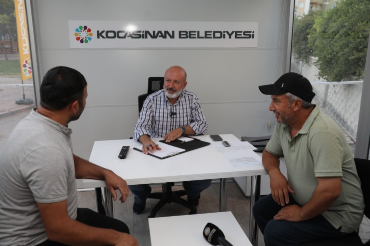 BAŞKAN ÇOLAKBAYRAKDAR; “HER ZAMAN OLDUĞU GİBİ VATANDAŞLARIMIZLA İÇ İÇEYİZ”
