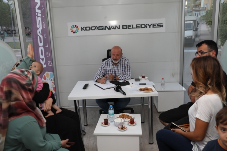 BAŞKAN ÇOLAKBAYRAKDAR; “HER ZAMAN OLDUĞU GİBİ VATANDAŞLARIMIZLA İÇ İÇEYİZ”