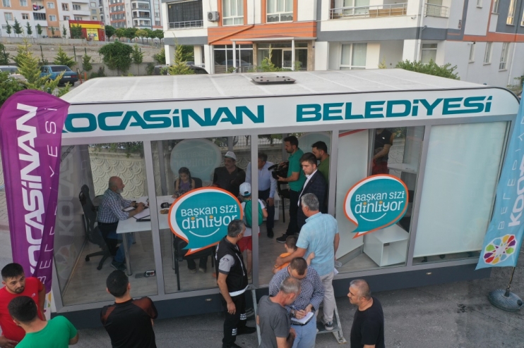 BAŞKAN ÇOLAKBAYRAKDAR; “HER ZAMAN OLDUĞU GİBİ VATANDAŞLARIMIZLA İÇ İÇEYİZ”