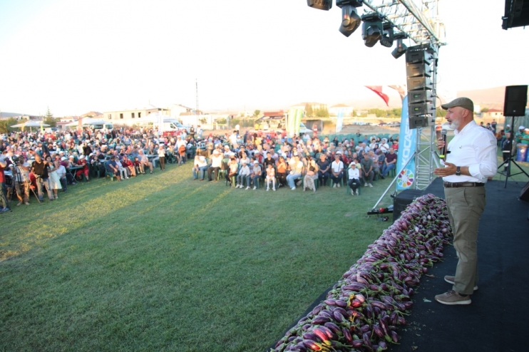 KOCASİNAN’DA YAMULA PATLICANI FESTİVALİNE 10 BİNLERCE KİŞİ KATILDI