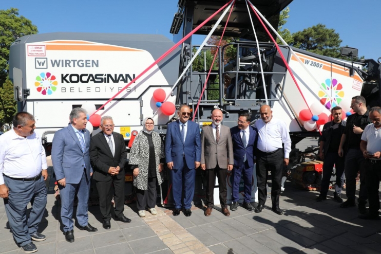 KOCASİNAN BELEDİYESİ, 129 MİLYON TL’YE ALINAN 38 YENİ ARACI TANITTI