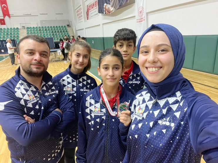 KOCASİNAN’IN SPORCUSU AYTEN CEREN KAHRAMAN, TÜRKİYE ŞAMPİYONASI’NDA İKİNCİ OLDU