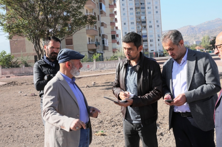 BAŞKAN ÇOLAKBAYRAKDAR, “YENİ PARKLAR, KOCASİNAN’IN YENİ NEFES ALMA ALANLARI OLACAK”