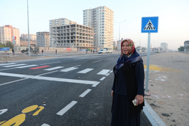 VATANDAŞLARDAN 50 METRE GENİŞLİĞİNDEKİ YENİ BULVAR TEŞEKKÜRÜ