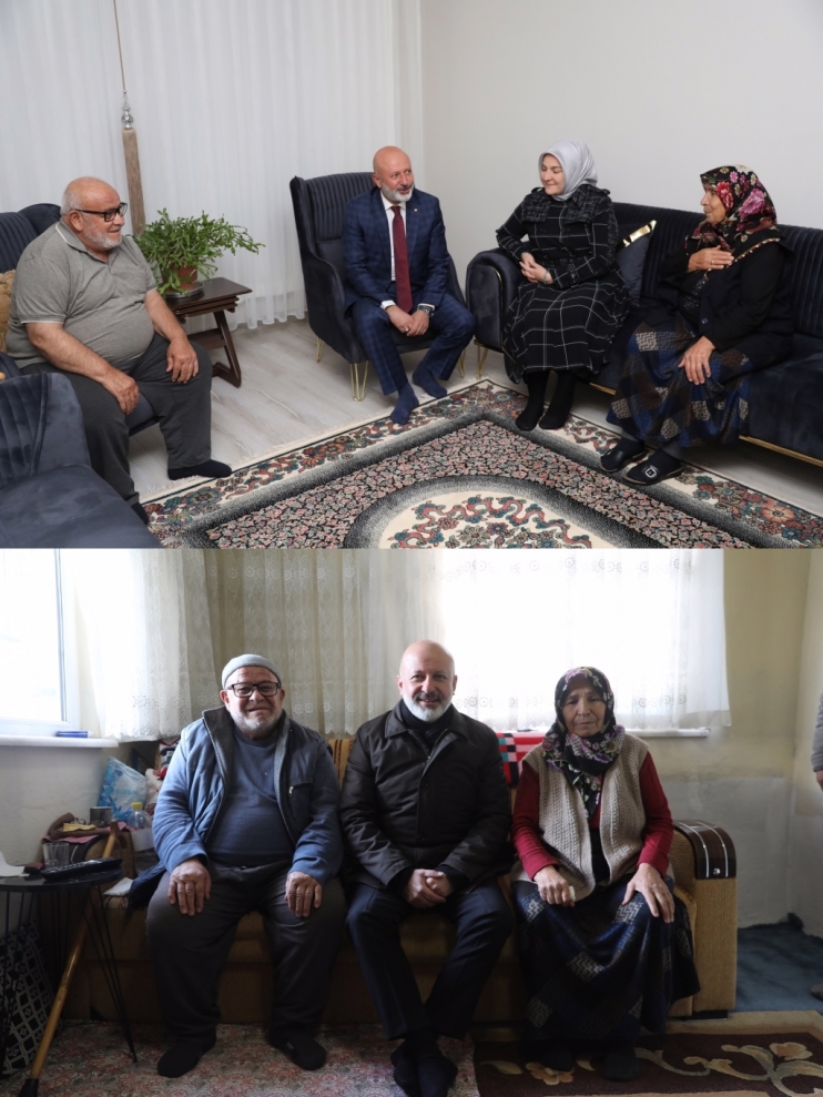 BAŞKAN ÇOLAKBAYRAKDAR, ‘BAŞKANIM BENİ KURTAR’ DİYEN HİLMİ AMCA’NIN HAYIR DUASINI ALDI