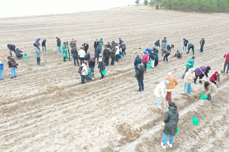 BAŞKAN ÇOLAKBAYRAKDAR, “GELECEK İÇİN YAPILACAK EN ÖNEMLİ YATIRIM AĞAÇ DİKMEKTİR”