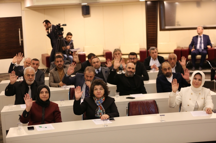 KOCASİNAN’DA YILIN SON MECLİS TOPLANTISI GERÇEKLEŞTİRİLDİ