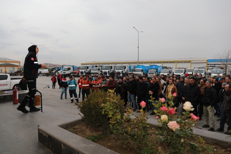 KOCASİNAN’DA YANGIN TATBİKATI GERÇEĞİ ARATMADI