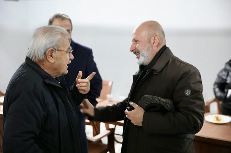 BAŞKAN ÇOLAKBAYRAKDAR, ESNAF VE VATANDAŞLARLA BİRLİKTE