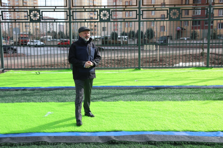 KOCASİNAN’DA GENÇLER İSTEDİ, BAŞKAN AMCA YAPTI