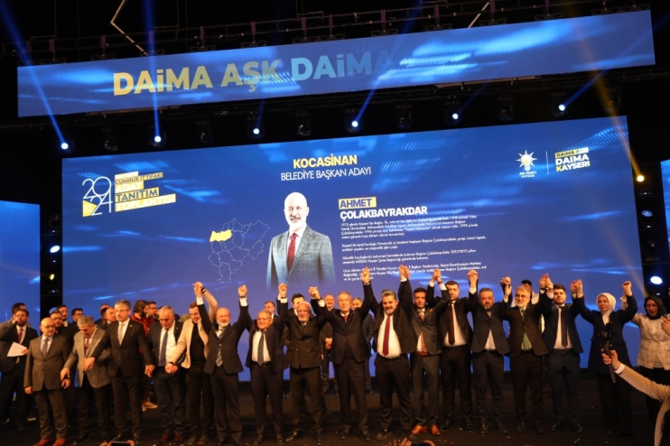 BAŞKAN ÇOLAKBAYRAKDAR, “KOCASİNAN İÇİN DURMAK YOK, YOLA DEVAM”