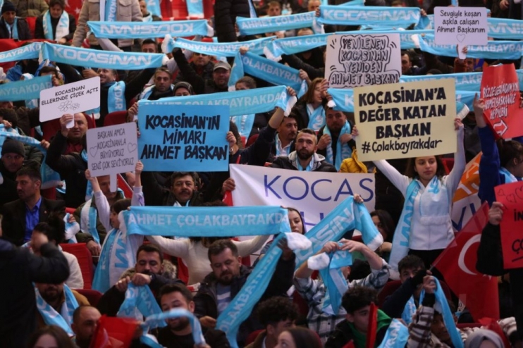 BAŞKAN ÇOLAKBAYRAKDAR, “KOCASİNAN İÇİN DURMAK YOK, YOLA DEVAM”