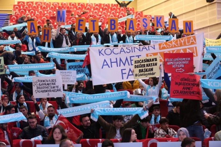 BAŞKAN ÇOLAKBAYRAKDAR, “KOCASİNAN İÇİN DURMAK YOK, YOLA DEVAM”