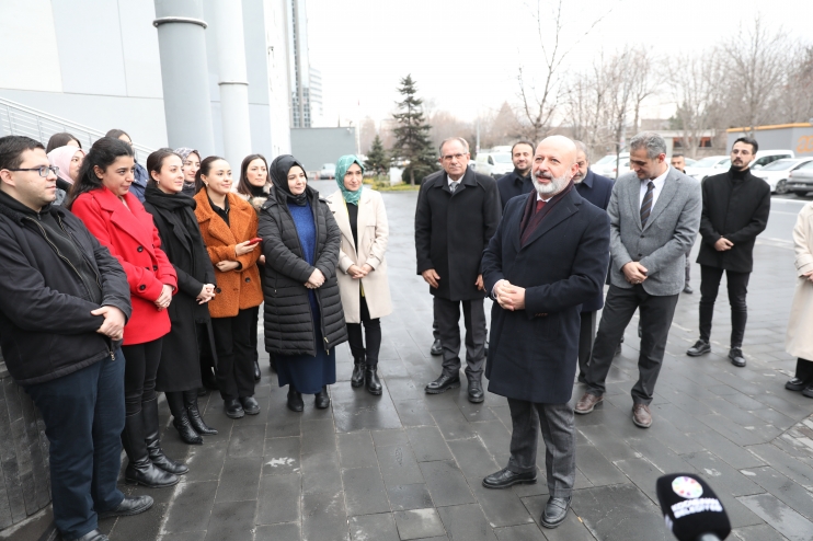 BAŞKAN ÇOLAKBAYRAKDAR, “DAHA FAZLA ÇALIŞARAK, YÜRÜMEK YOK, KOŞMAK VAR”