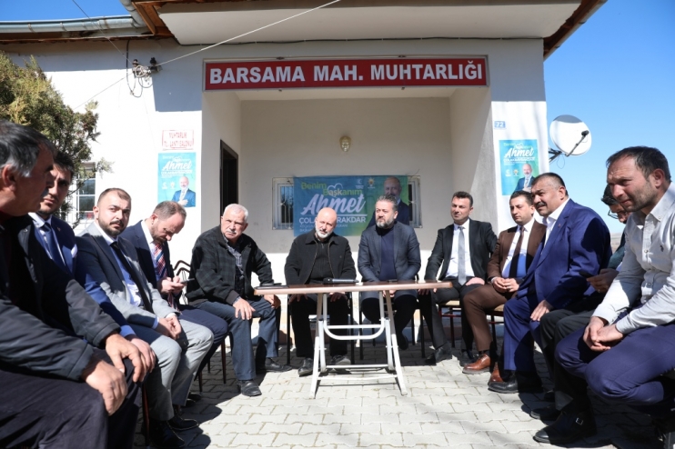 BAŞKAN ÇOLAKBAYRAKDAR, “GENÇLERİMİZ, YENİ PROJEMİZLE TARIMSAL ÜRETİME YÖNELECEK”