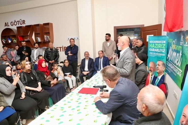 BAŞKAN ÇOLAKBAYRAKDAR, “TÜRKİYE’YE PROJELERİMİZLE MODEL OLUYORUZ”