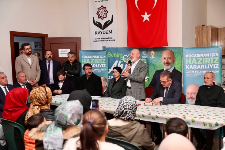 BAŞKAN ÇOLAKBAYRAKDAR, “TÜRKİYE’YE PROJELERİMİZLE MODEL OLUYORUZ”
