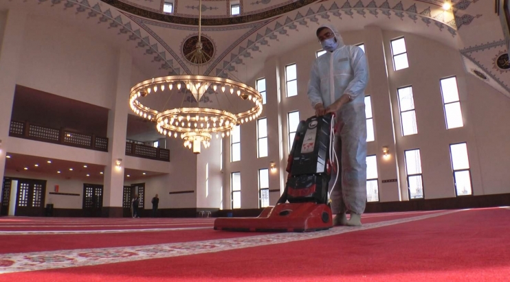 KOCASİNAN’DA CAMİLER, RAMAZAN AYINDA DA GÜL KOKACAK
