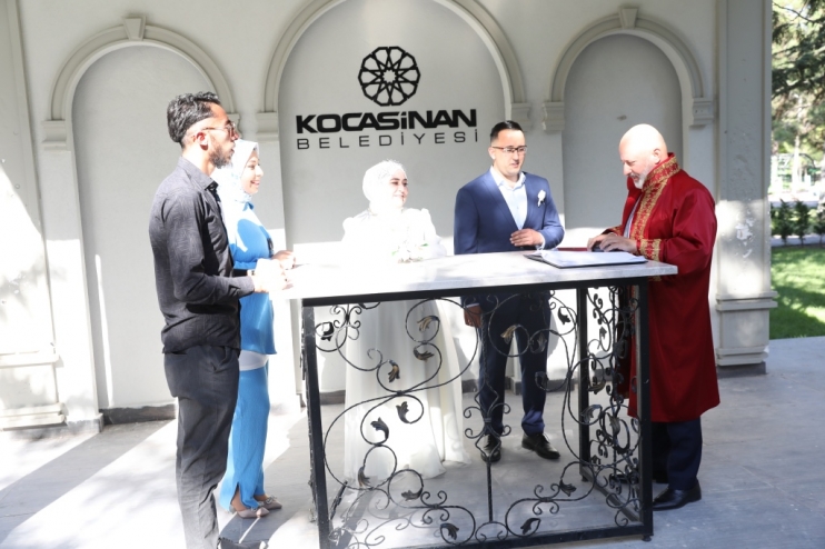 KOCASİNAN’DA ‘04.04.2024’ TARİHİNDE 24 NİKAH KIYILDI
