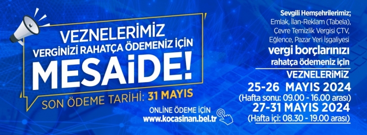 KOCASİNAN’DA VERGİ MESAİSİ