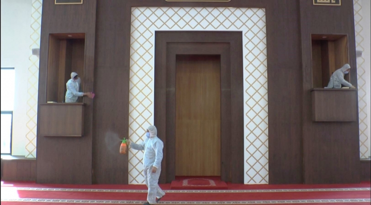 KOCASİNAN’DA CAMİLER GÜL KOKUYOR