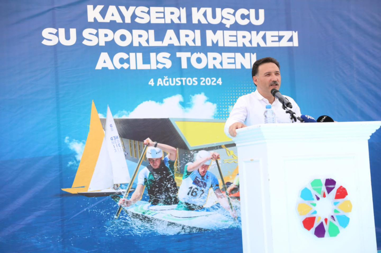 BAŞKAN ÇOLAKBAYRAKDAR, “SU SPORLARI HER ÇEŞİDİNİN YAPILABİLECEĞİ MUHTEŞEM TESİS, HAYIRLI OLSUN”