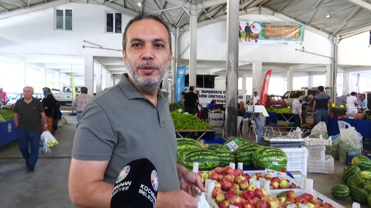 KAYSERİLİLERDEN BAŞKAN ÇOLAKBAYRAKDAR’A EKOLOJİK PAZAR TEŞEKKÜRÜ