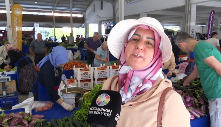 KAYSERİLİLERDEN BAŞKAN ÇOLAKBAYRAKDAR’A EKOLOJİK PAZAR TEŞEKKÜRÜ