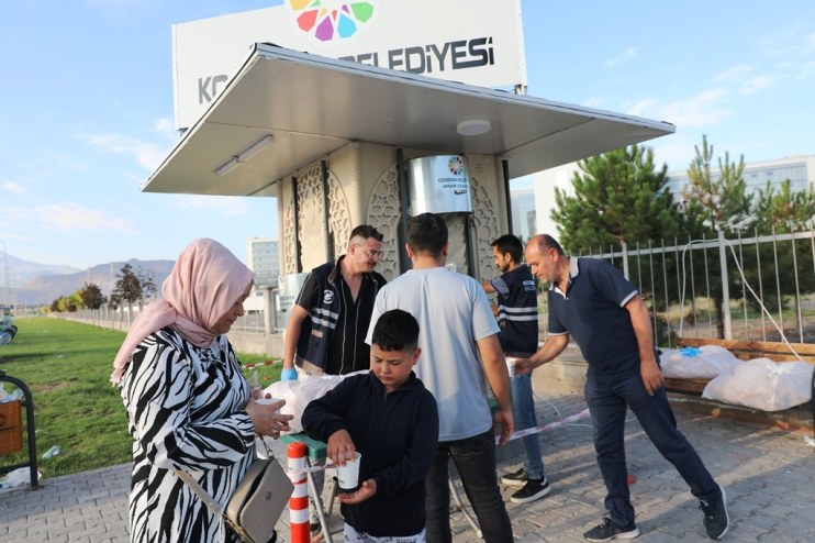 KOCASİNAN, İKRAM ÇEŞMESİYLE KAYSERİLİLERİN GÖNÜLLERİNİ FETHEDİYOR