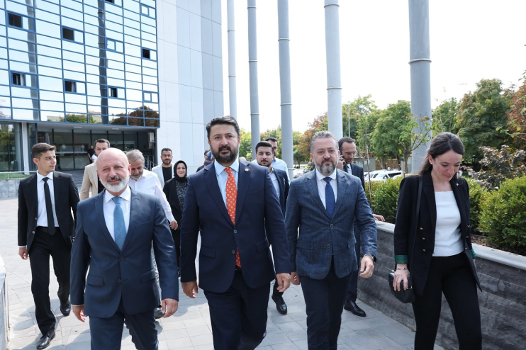 BAŞKAN ÇOLAKBAYRAKDAR, AK PARTİ NEVŞEHİR MİLLETVEKİLİ EMRE ÇALIŞKAN’I AĞIRLADI