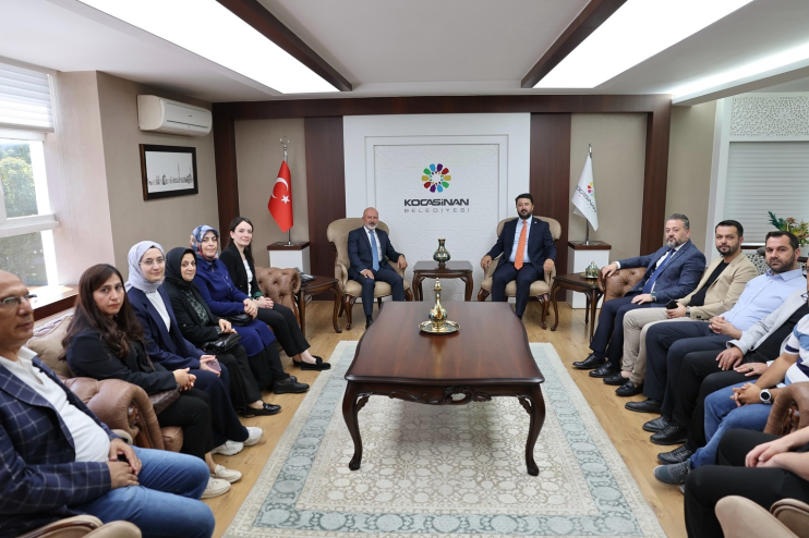 BAŞKAN ÇOLAKBAYRAKDAR, AK PARTİ NEVŞEHİR MİLLETVEKİLİ EMRE ÇALIŞKAN’I AĞIRLADI