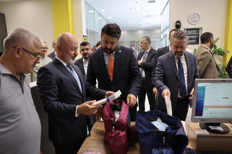 BAŞKAN ÇOLAKBAYRAKDAR, AK PARTİ NEVŞEHİR MİLLETVEKİLİ EMRE ÇALIŞKAN’I AĞIRLADI