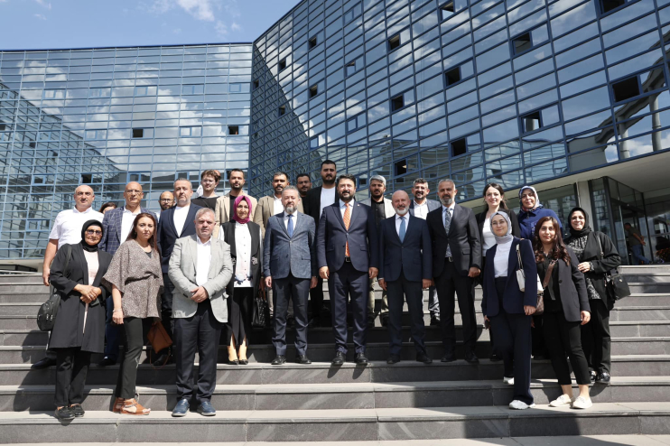 BAŞKAN ÇOLAKBAYRAKDAR, AK PARTİ NEVŞEHİR MİLLETVEKİLİ EMRE ÇALIŞKAN’I AĞIRLADI