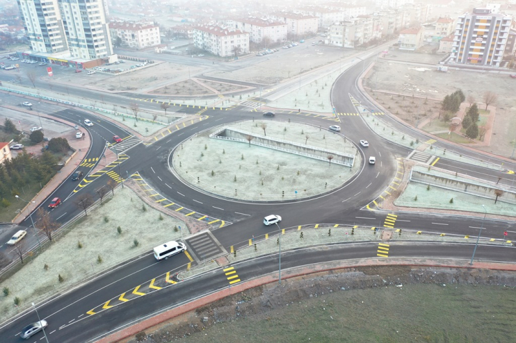 KOCASİNAN, AKILLI KAVŞAKLARLA KAYSERİ TRAFİĞİNİ RAHATLATIYOR