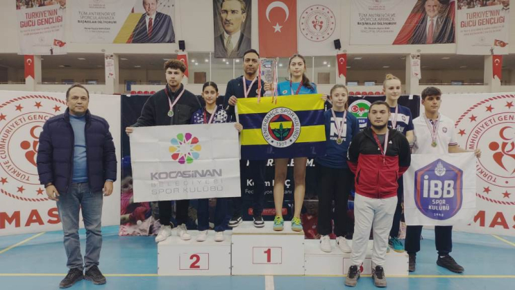 KOCASİNAN’IN GURURU MİLLİ SPORCULARI, TÜRKİYE ŞAMPİYONASI’NDA İKİNCİ OLDU