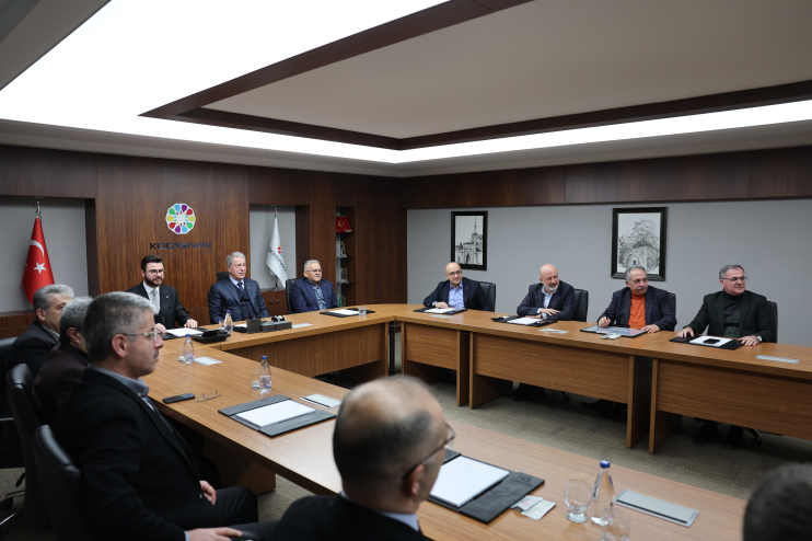 KAYSERİ PROTOKOLÜ, ULAŞIMI ZİRVEYE TAŞIMAK İÇİN KOCASİNAN’DA BİR ARAYA GELDİ