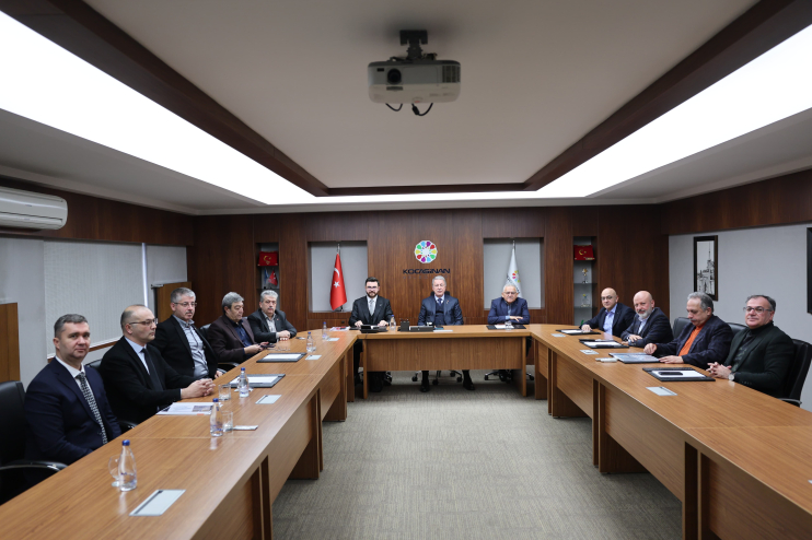 KAYSERİ PROTOKOLÜ, ULAŞIMI ZİRVEYE TAŞIMAK İÇİN KOCASİNAN’DA BİR ARAYA GELDİ