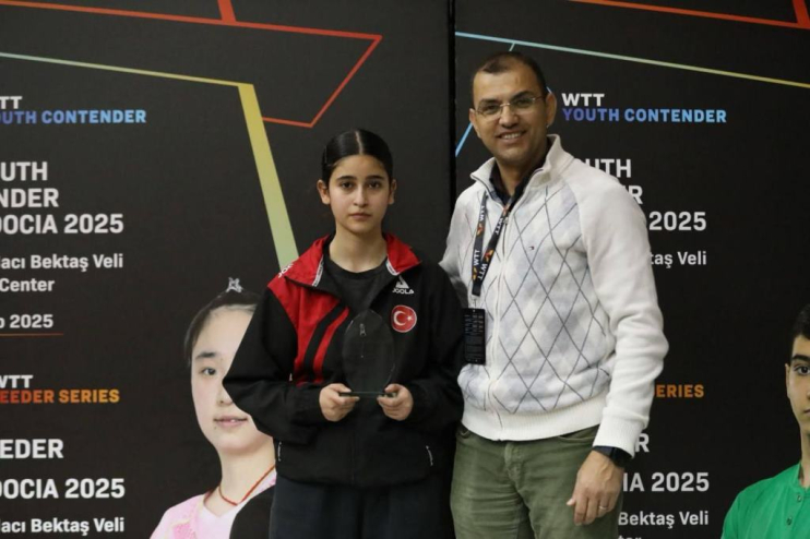 KOCASİNAN BELEDİYESİ, WTT YOUTH CONTENDER TURNUVASINDA BÜYÜK BAŞARIYA İMZA ATTI