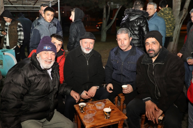 BAŞKAN ÇOLAKBAYRAKDAR, RAMAZAN’DA HER AKŞAM KOCASİNAN SAKİNLERİYLE BİRLİKTE