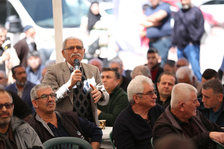 BAŞKAN ÇOLAKBAYRAKDAR: “HER ZAMAN OLDUĞU GİBİ VATANDAŞLARIMIZLA İÇ İÇEYİZ”