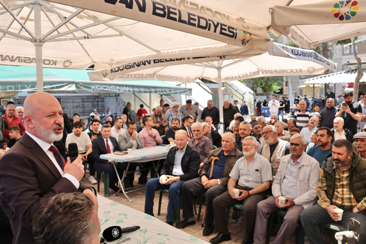 BAŞKAN ÇOLAKBAYRAKDAR, “GECE GÜNDÜZ DEMEDEN KOCASİNAN’IN HER MAHALLESİNDEYİZ”