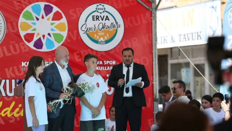 BAŞKAN ÇOLAKBAYRAKDAR: “EĞİTİM VE SPORUN MERKEZİ ERVA İLE GELECEĞE SAĞLAM ADIMLAR ATIYORUZ”